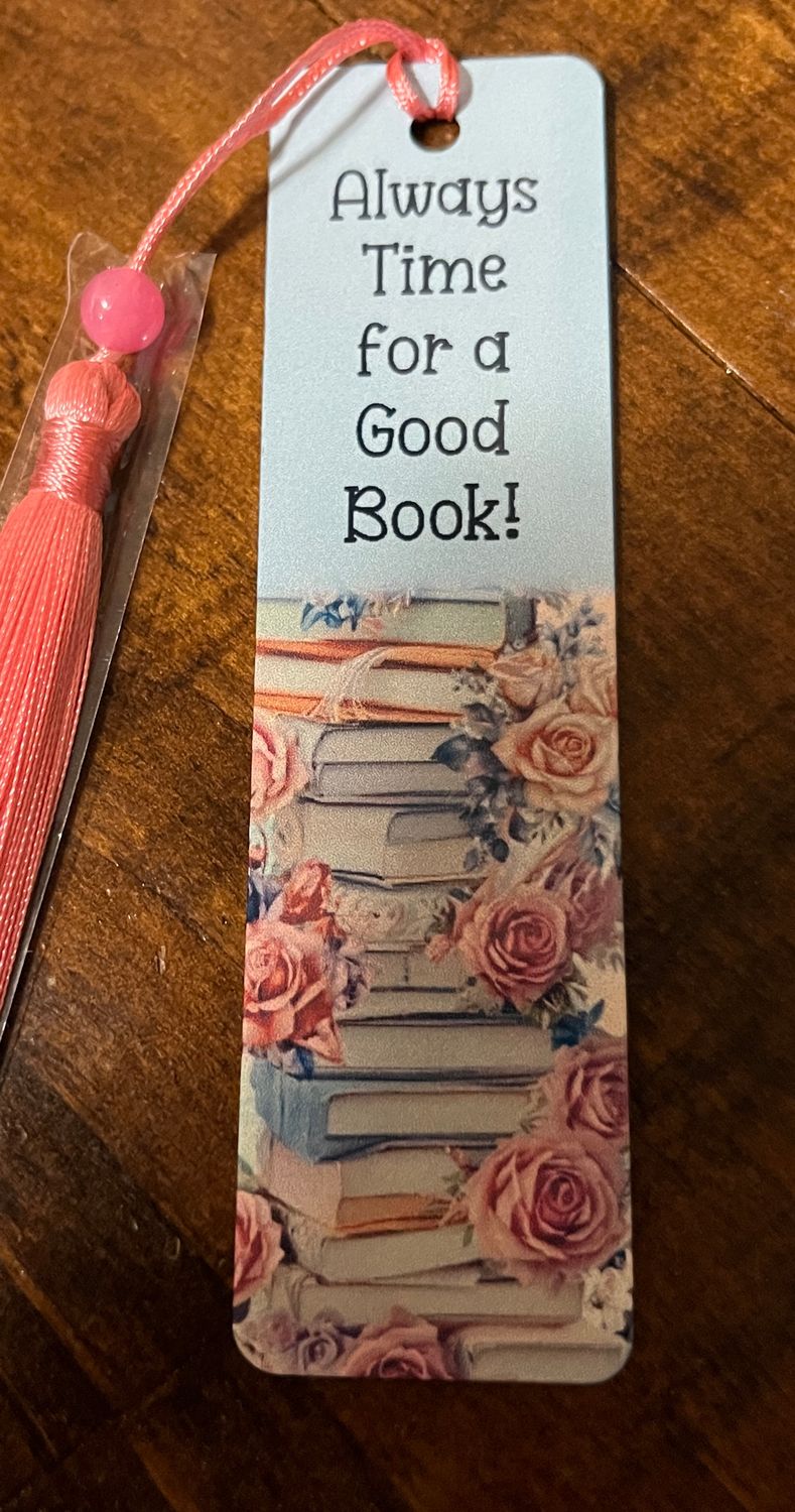Always time for a good book   bookmark