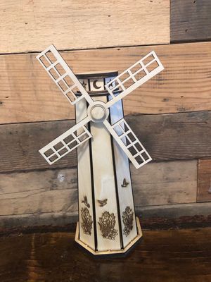 Wood Windmill