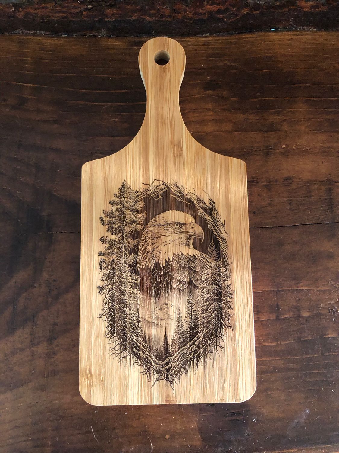 Eagle Scene Cutting Board