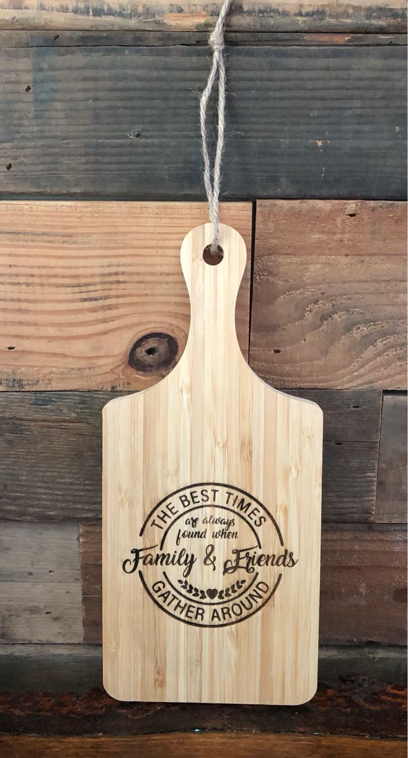 Family &amp; Friends Cutting Board