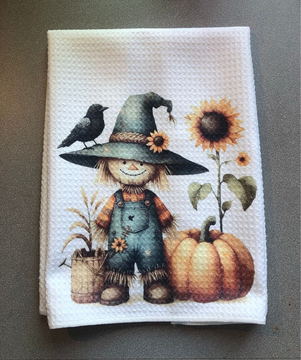 Scarecrow - Waffle Kitchen Towel