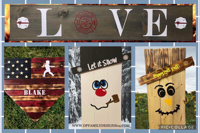 Hand Crafted Wooden Home Decor