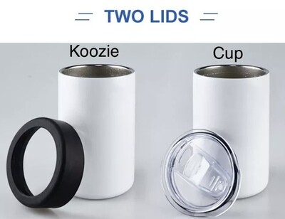 12 oz Koozie Duo