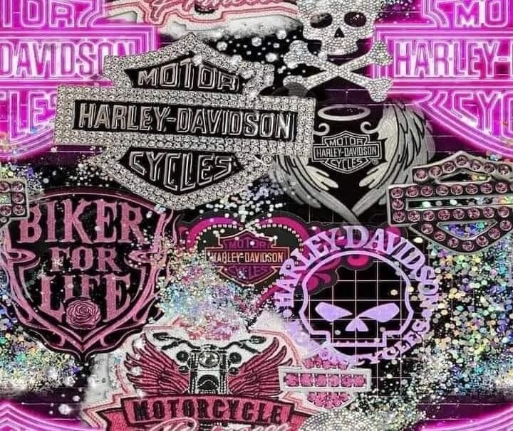 Pink HD Biker Life