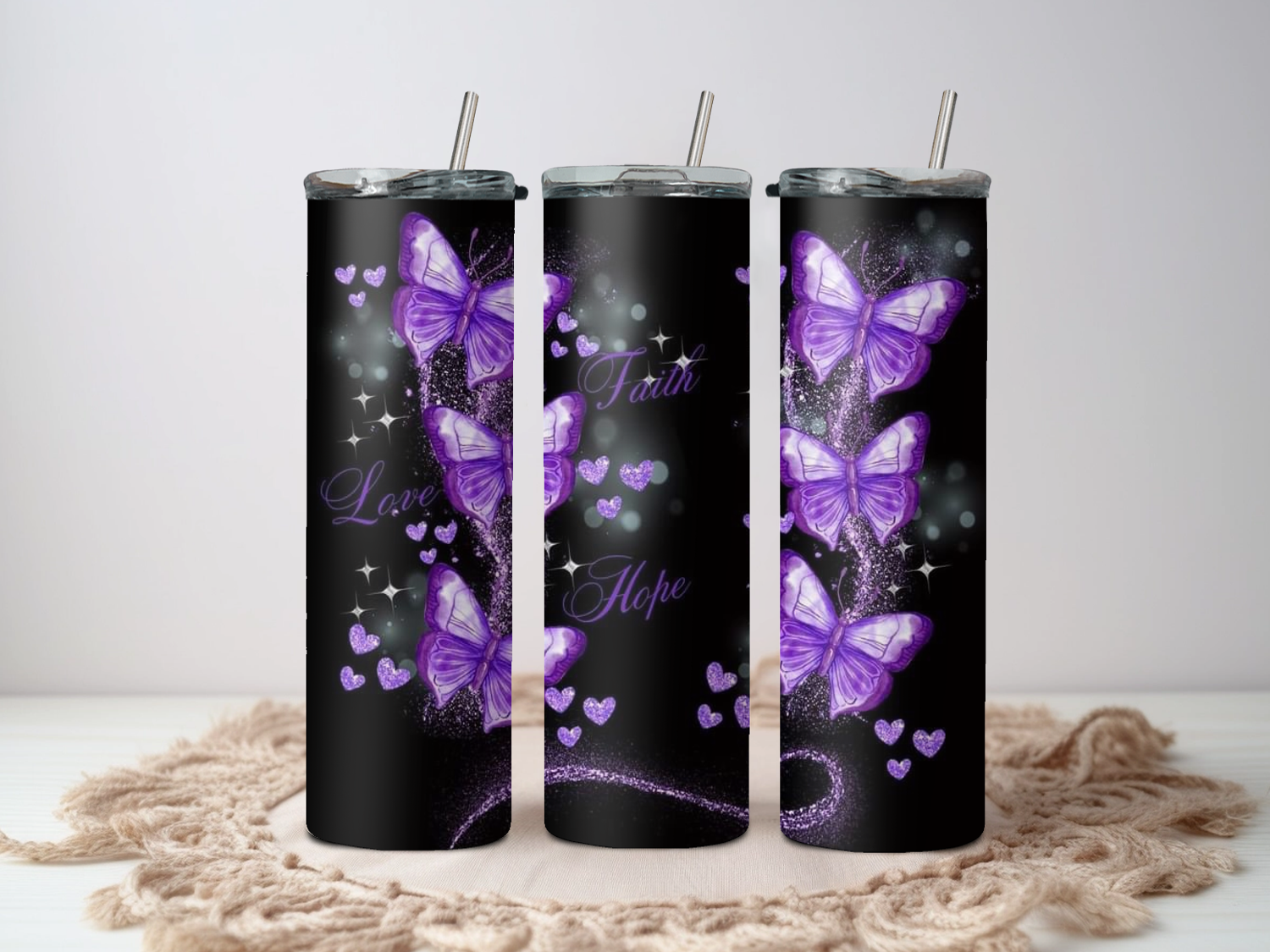 Purple Butterflies