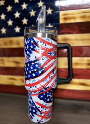 AMERICANA- 40 OZ TUMBLER