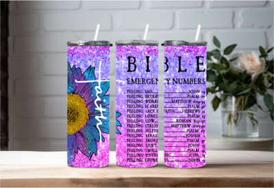 Bible Emergency - Purple Sunflower