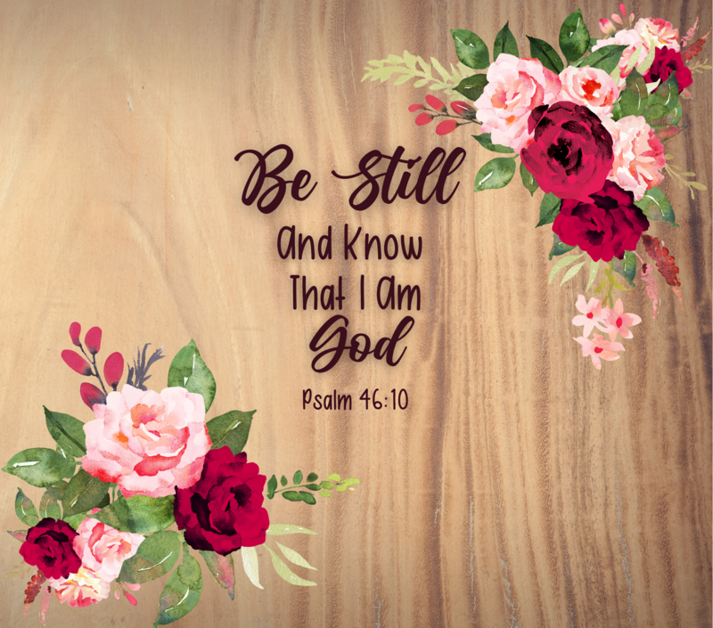 Know that I am God