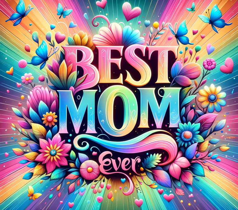 Best Mom Ever Burst