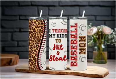 Hit and Steal Baseball Mom