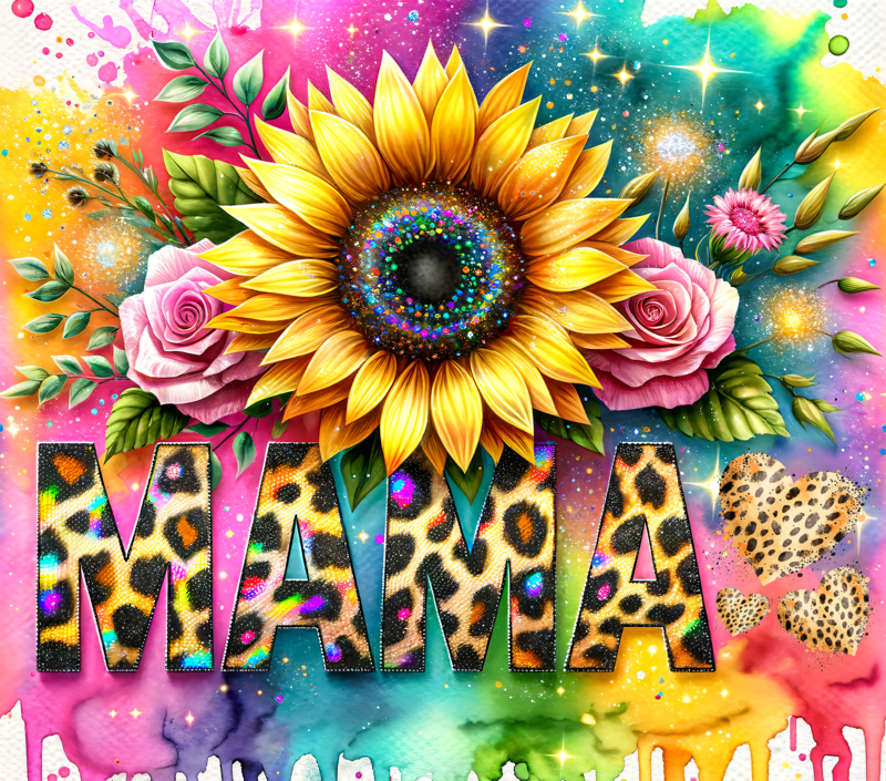 Colorful MAMA Canvas