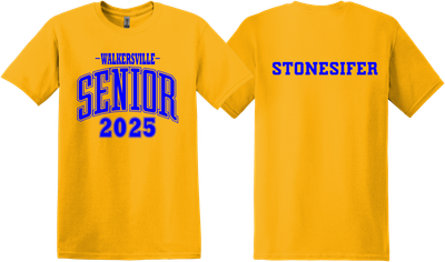Walkersville - SENIOR (Gold w/Royal)