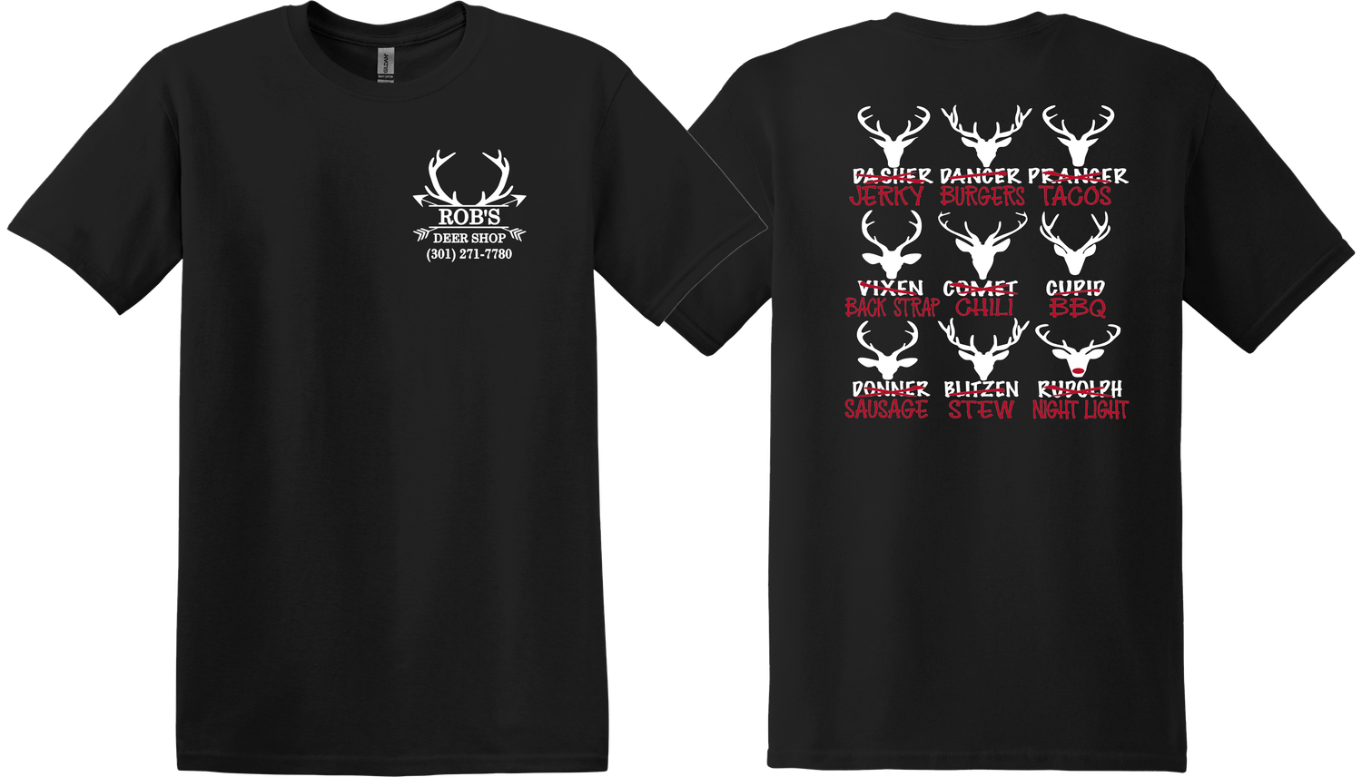 Rob&#39;s Deer Shop Christmas Swag