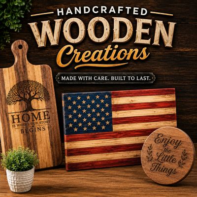 Handcrafted Wooden Creations (MTO)