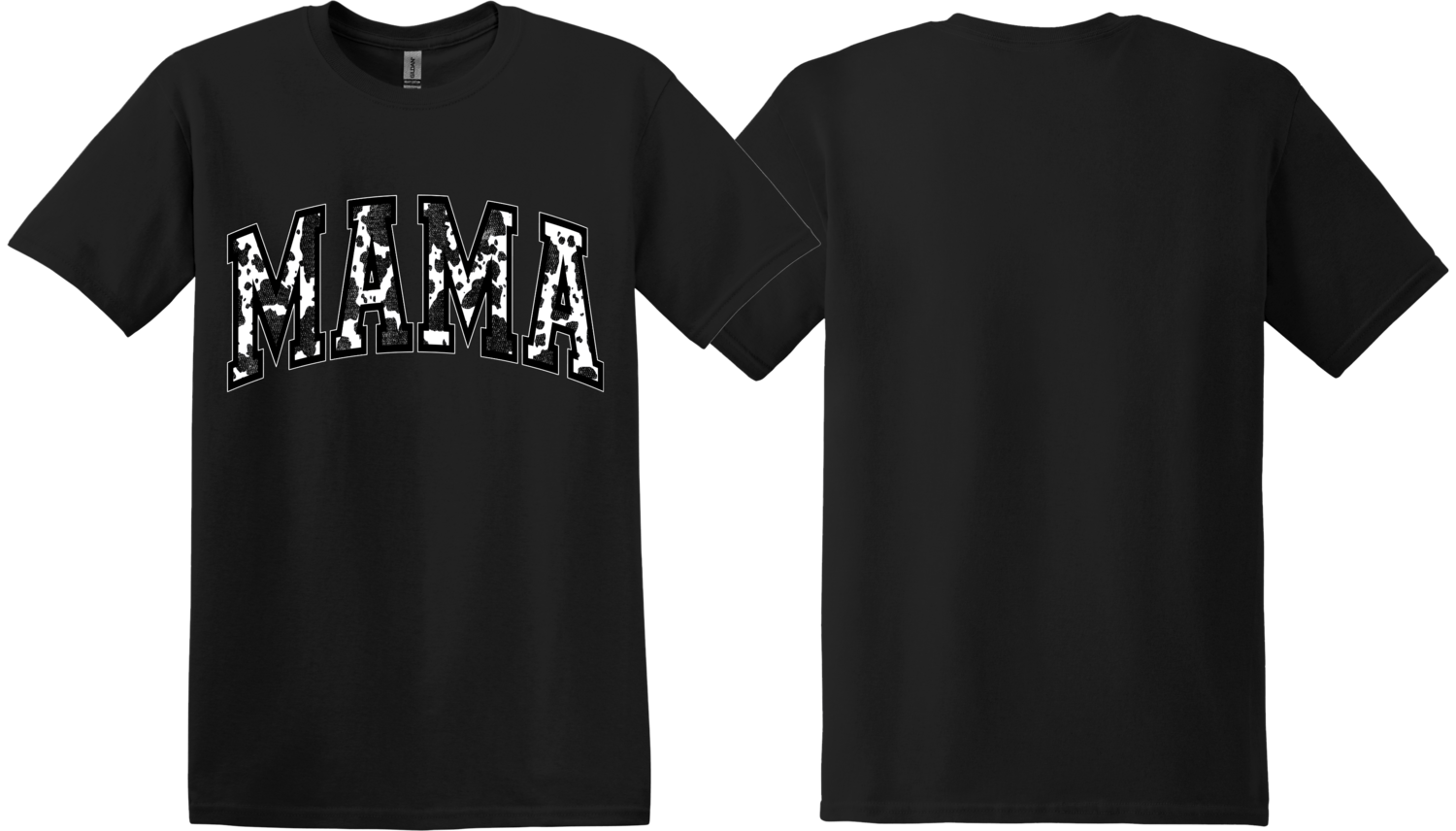 Cowhide MAMA - Black/White