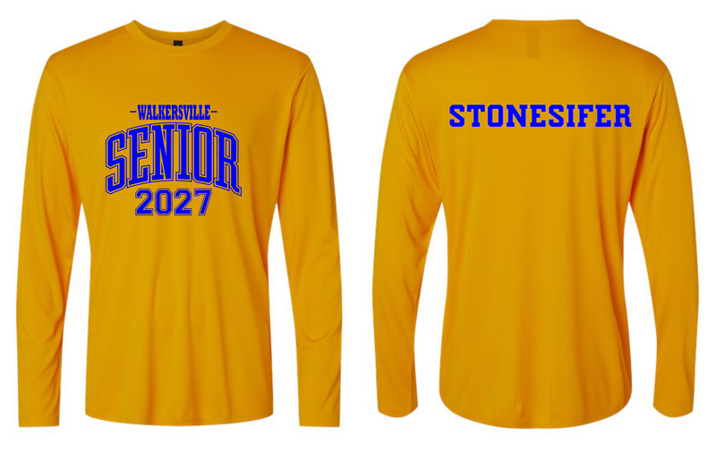 Walkersville - SENIOR (Gold w/Royal)