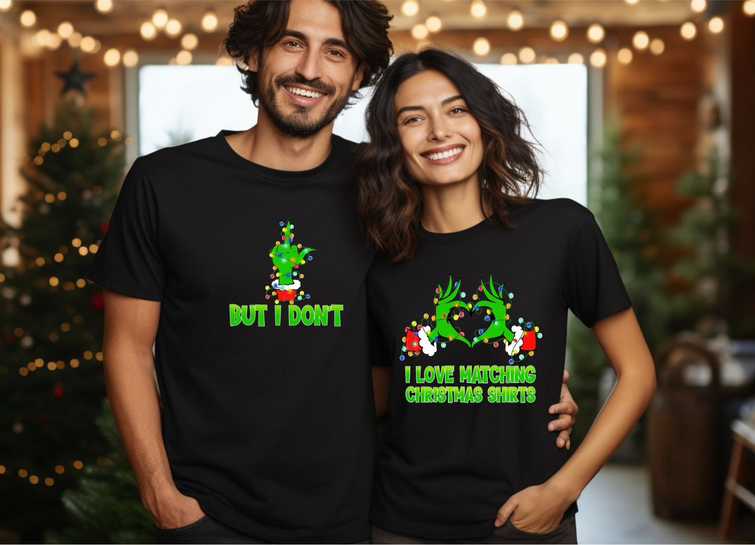 Matching Grinch Tshirts
