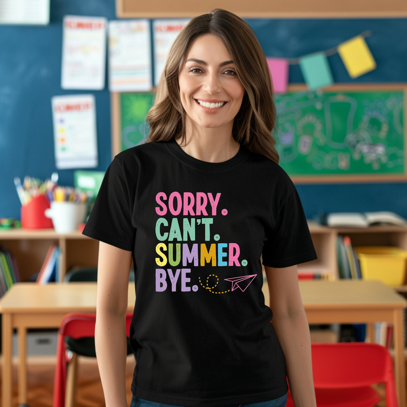 Sorry. Can't. Summer. Bye.
