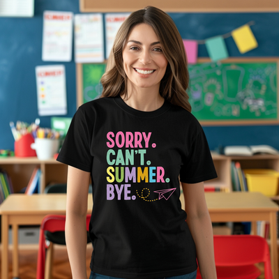 Sorry. Can't. Summer. Bye.