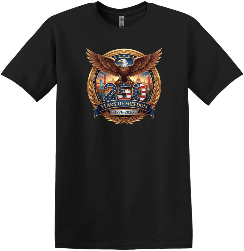 250 Years of Freedom w/Eagle Medallion