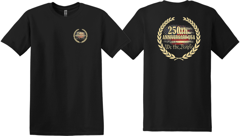 250th Anniversary - Gold Leaf