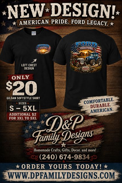 Ford Tractors – American Pride T-Shirt
