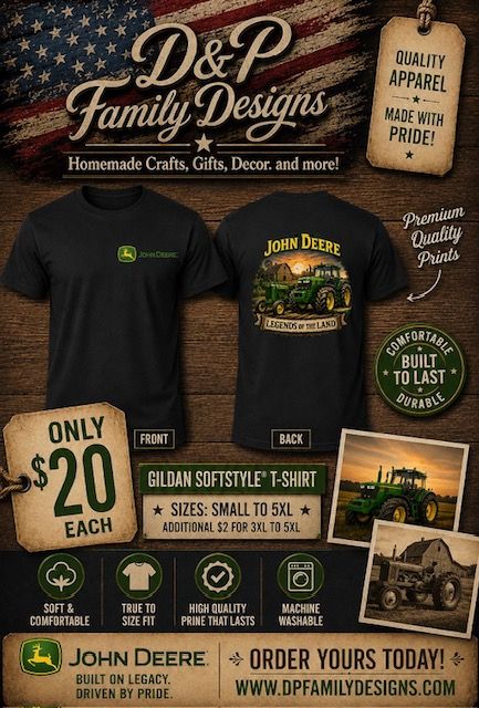 John Deere “Legends of the Land” T-Shirt