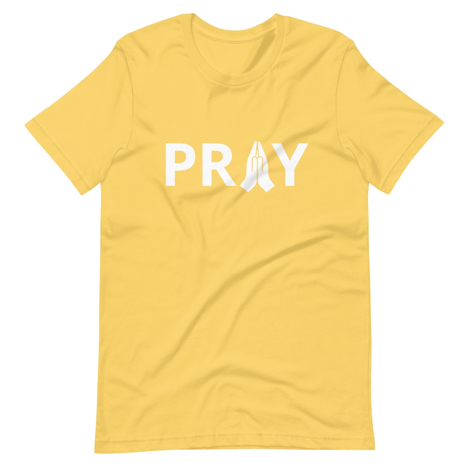 &quot;PRAY&quot; t-shirt (flere farver)