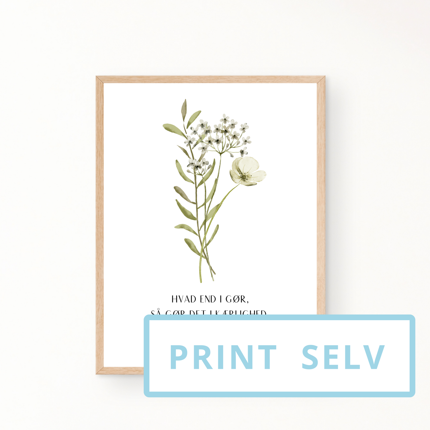 &quot;1 Korinterbrev 16:14&quot; (print selv)
