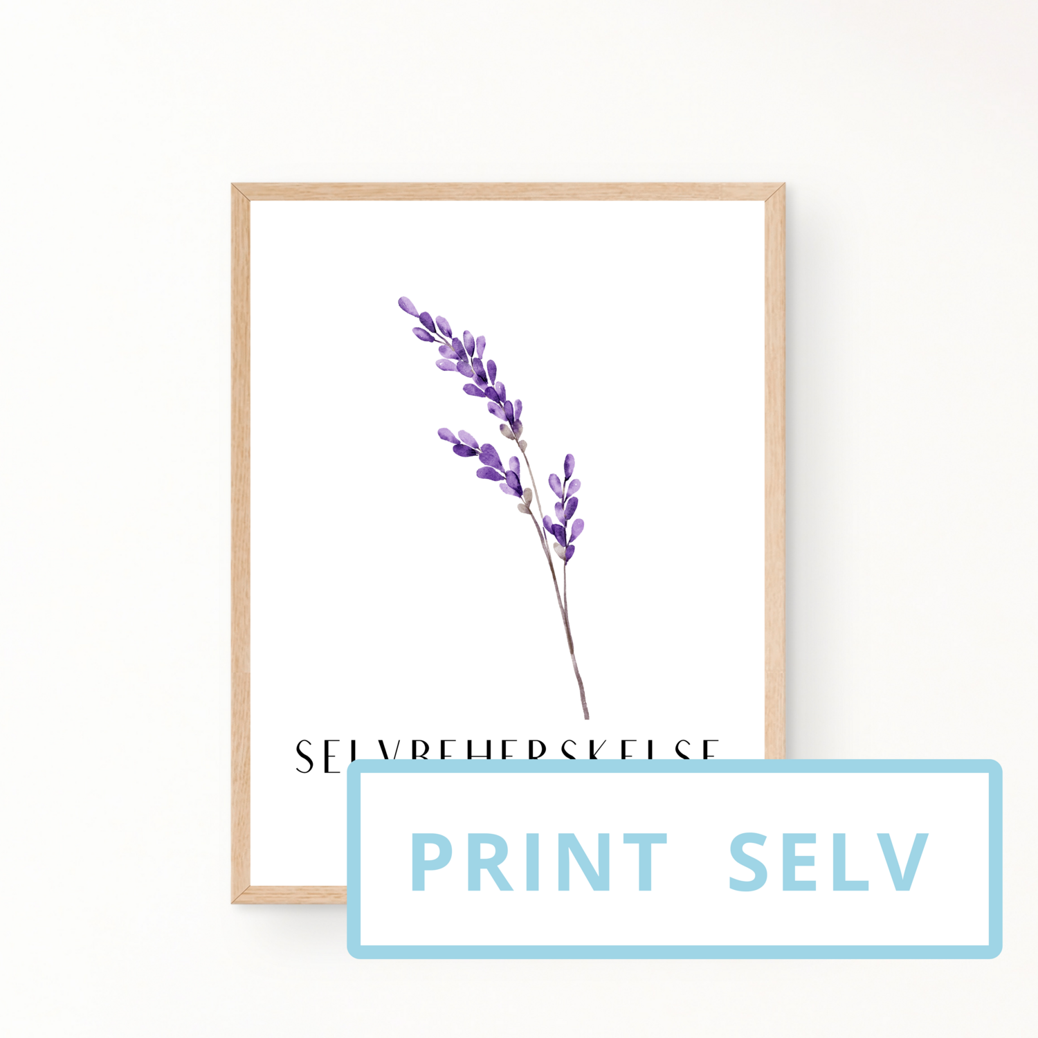 &quot;SELVBEHERSKELSE&quot; (print selv)