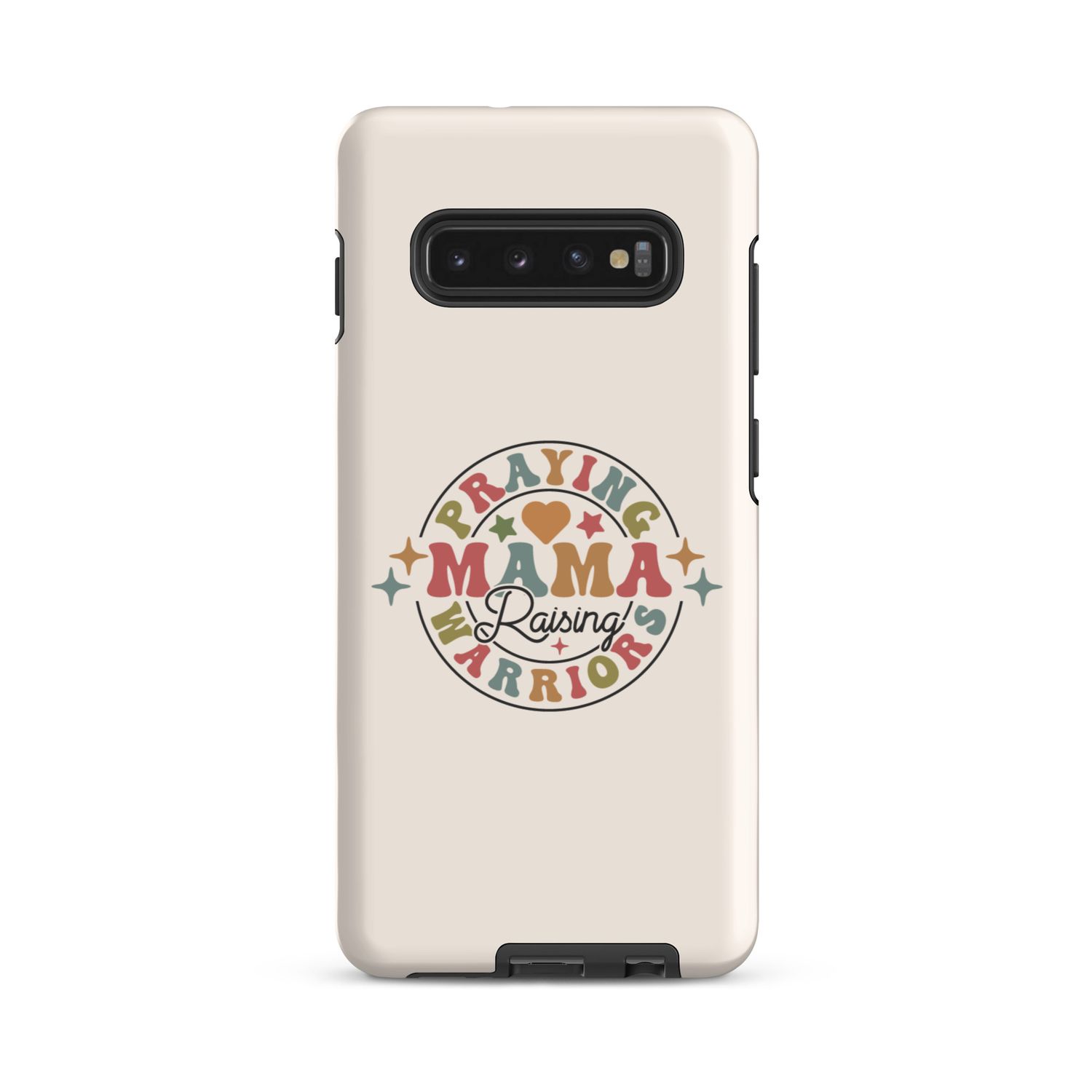 &quot;Praying mama - raising warriors&quot; Samsung cover