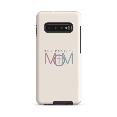 &quot;The Praying Mom&quot; Samsung cover (creme)