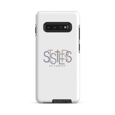 &quot;Sisters in Christ&quot; Samsung cover (hvid)