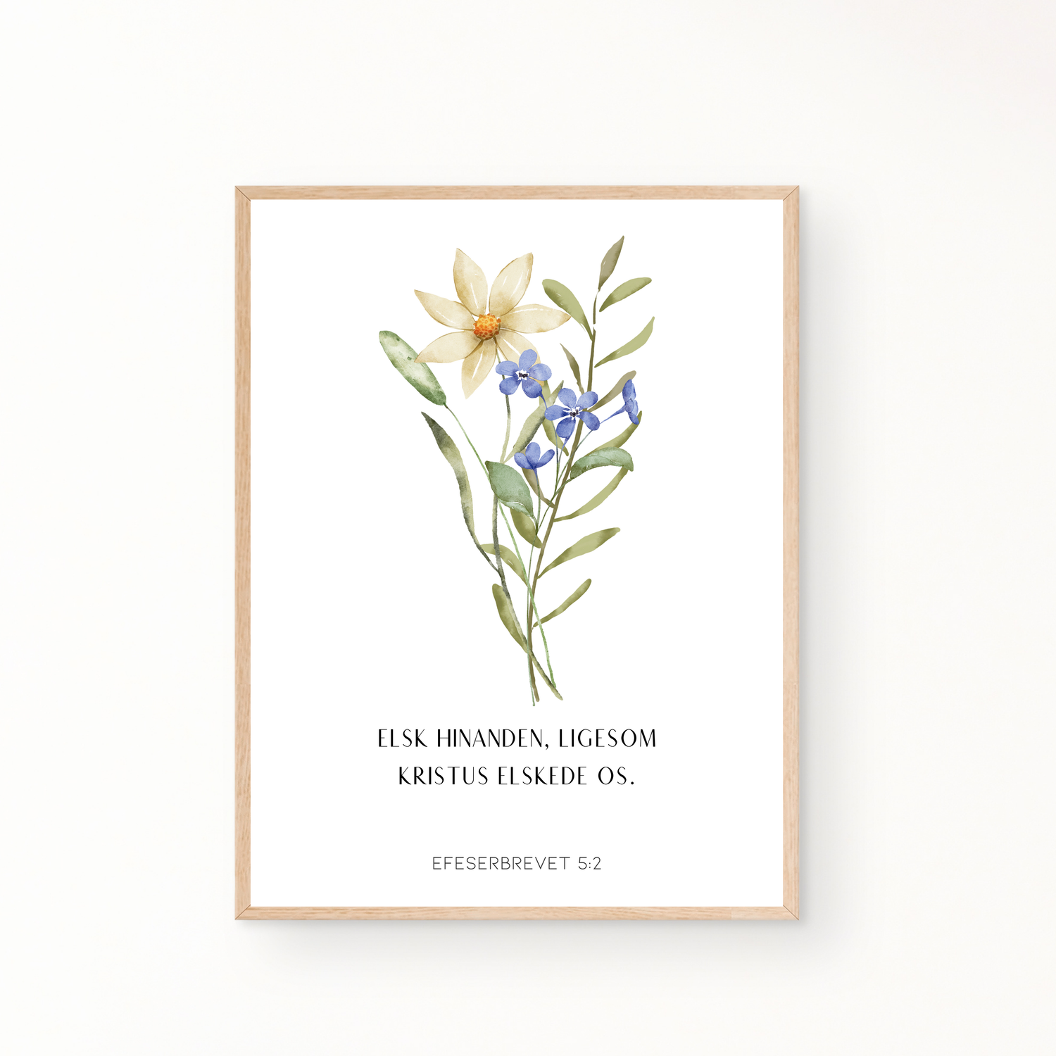 &quot;Efeserbrevet 5:2&quot; plakat