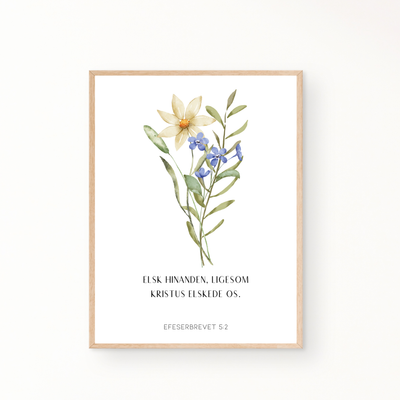 &quot;Efeserbrevet 5:2&quot; plakat