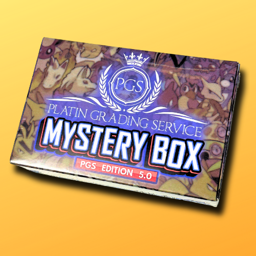 Pokemon - PGS Mystery Box Edition 5.0 -  Booster + Graded Card