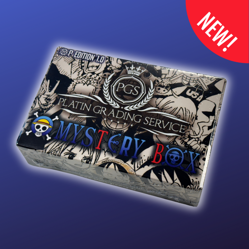 One Piece - PGS Mystery Box OP Edition 1.0 - Booster + Graded Card