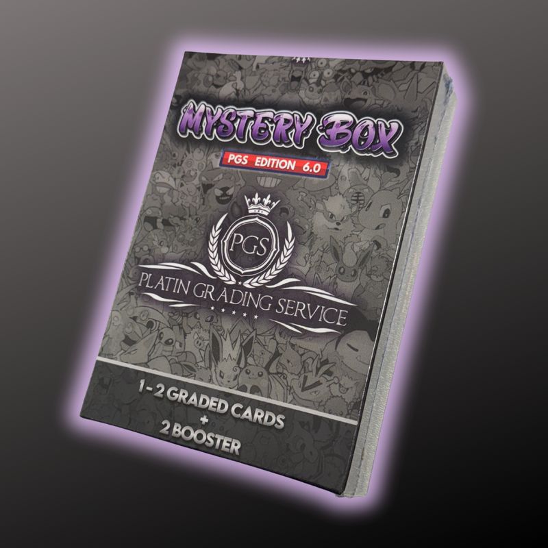 Pokemon - PGS Mystery Box Edition 6.0 -  Booster + Graded Card