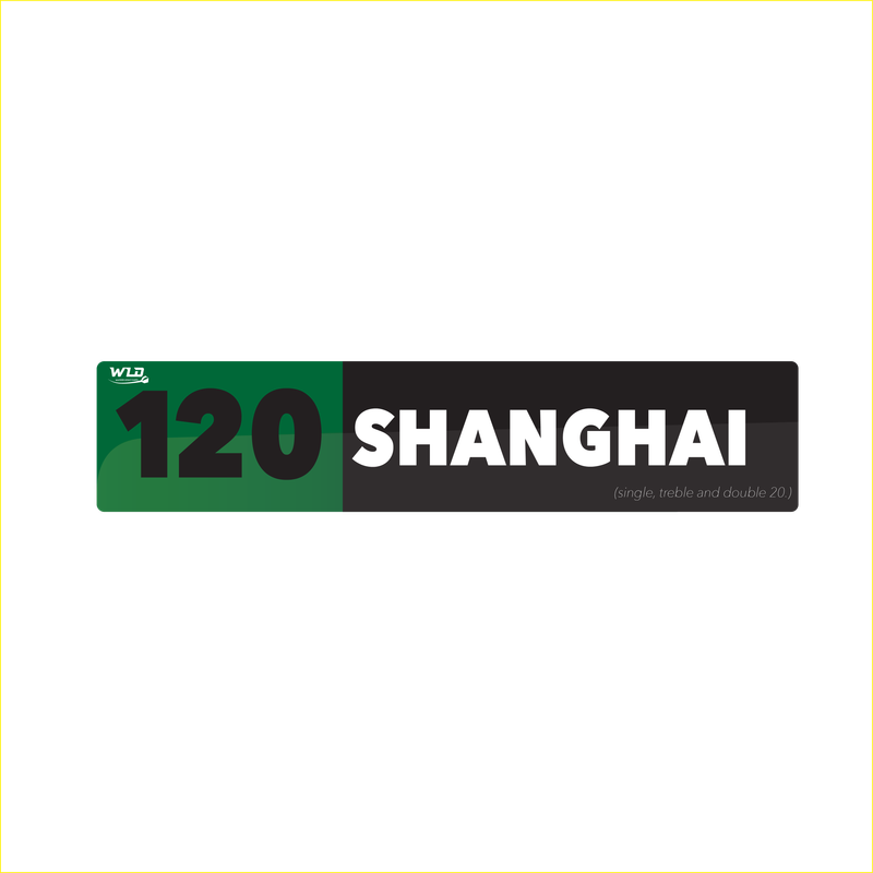 DARTS Slang Help Signs (120 SHANGHAI)