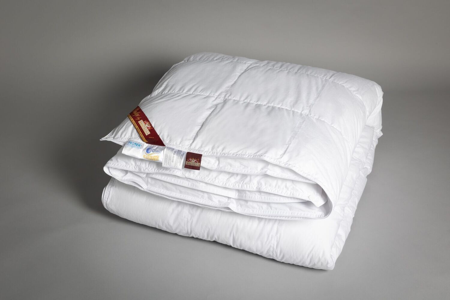 NORWAY PIUMINO D'OCA PESO INVERNALE PLUS TRAPUNTATURA A RIQUADRI 37X33 PIUMA UNGHERIA 95/5. SINGOLO 155X200