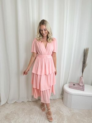 FIONA LONG DRESS LIGHT PINK