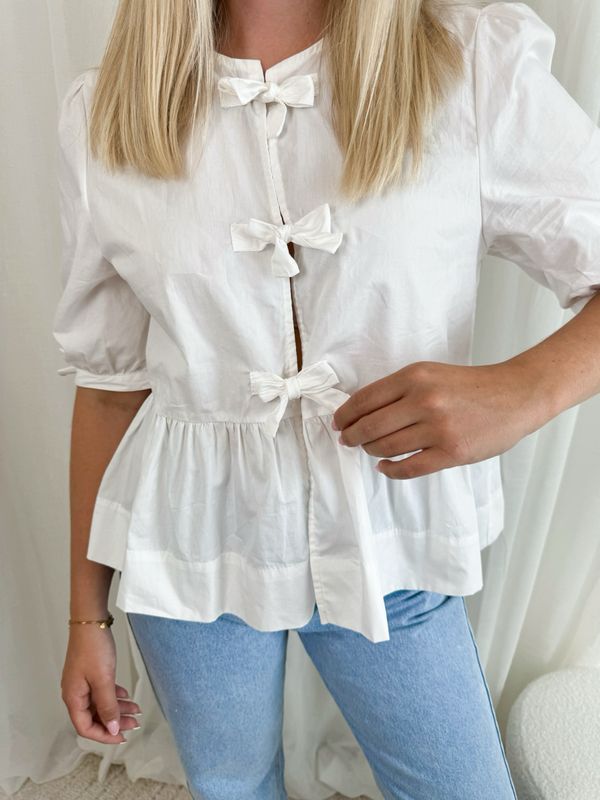 SOPHIA BOW TOP WHITE