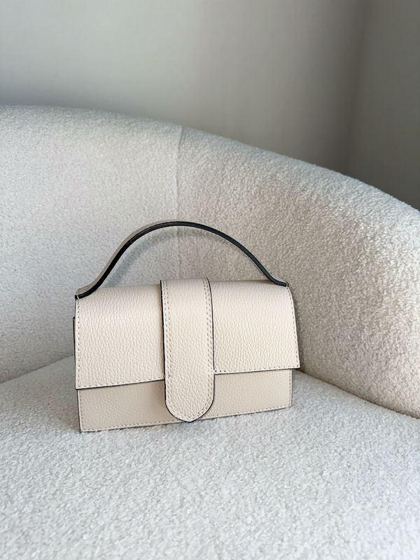 AMY LEATHER BAG BEIGE
