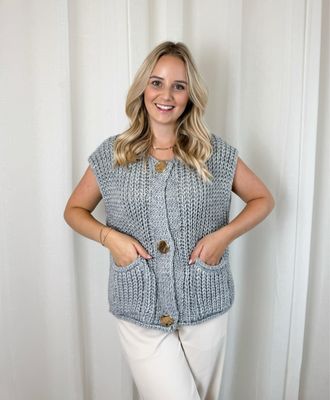 ISA DEBARDEUR GREY
