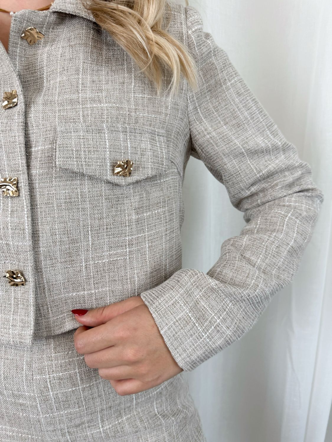 LAUREN VEST TAUPE