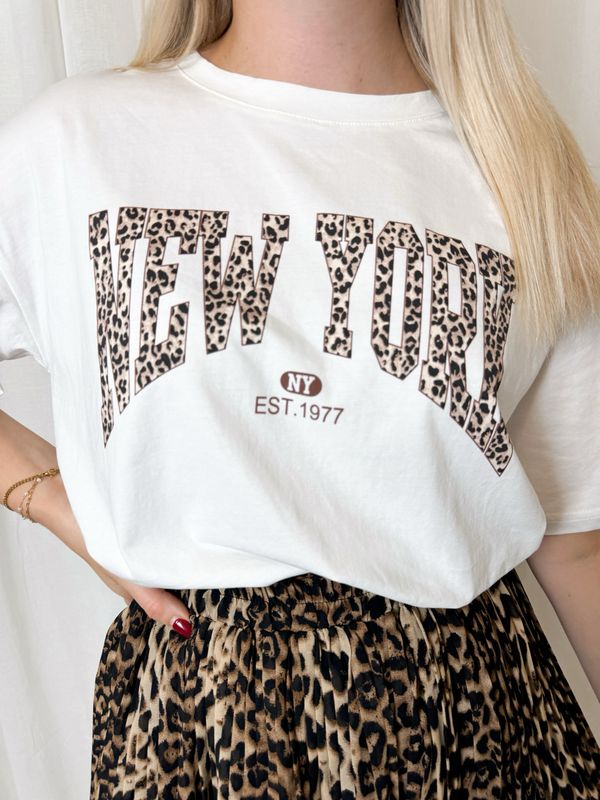 NY LEOPARD T-SHIRT