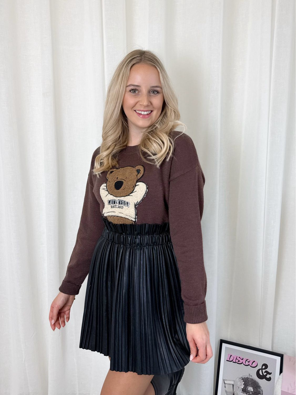 BEAR SWEATER BROWN
