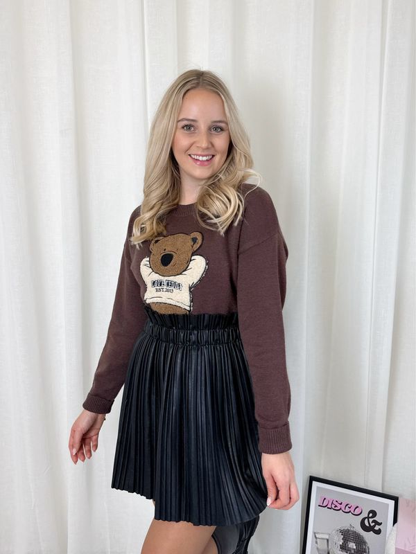 BEAR SWEATER BROWN