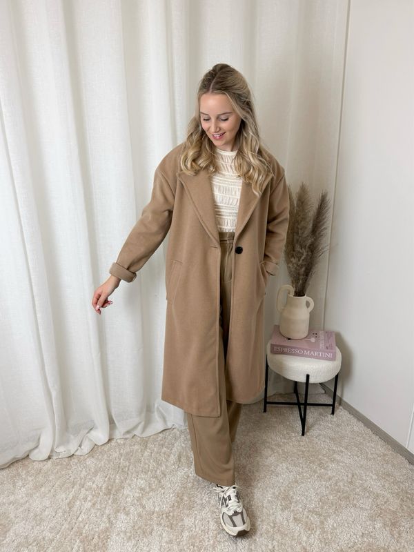 NANA LONG COAT CAMEL