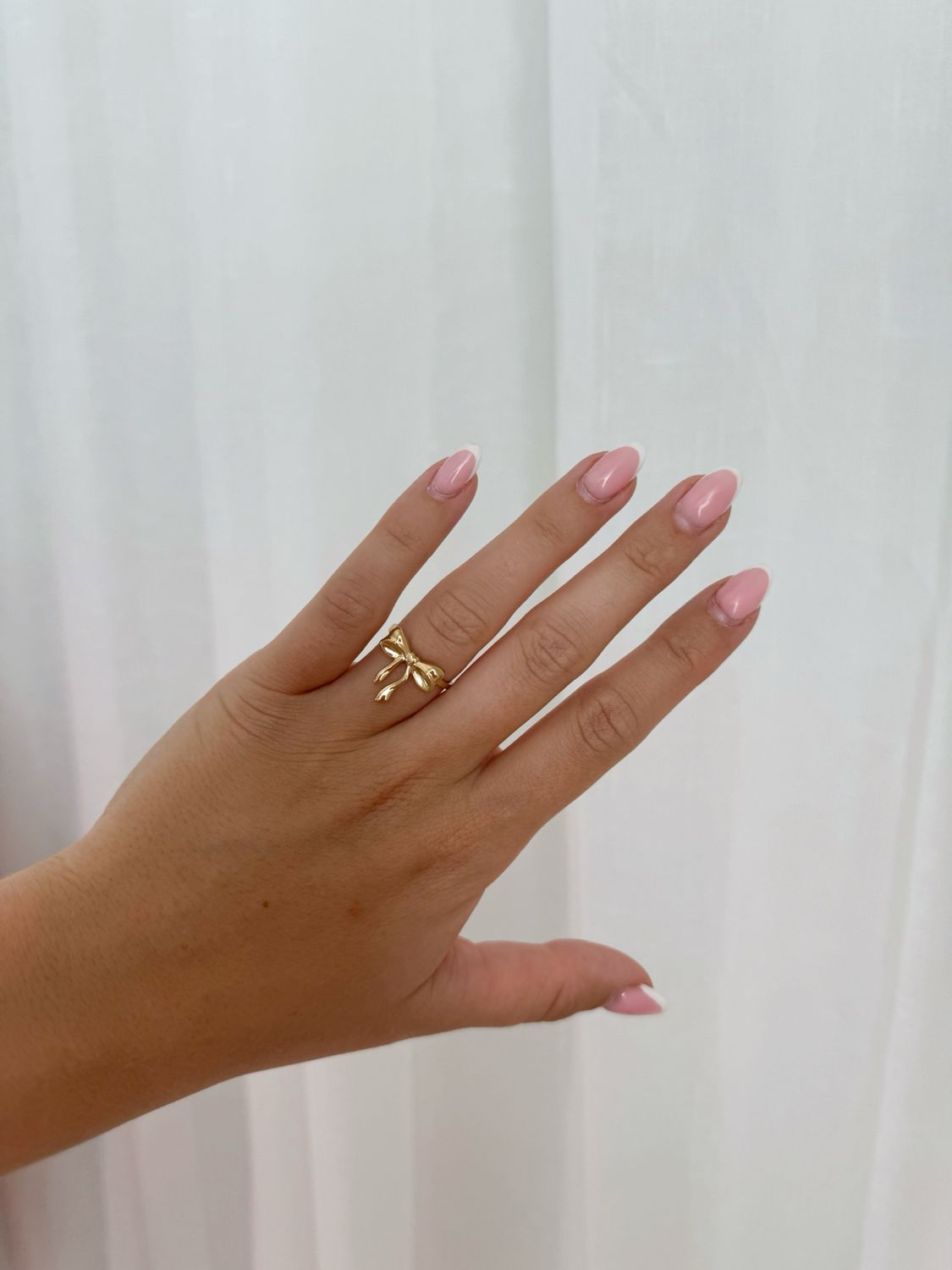 BOW RING GOLD